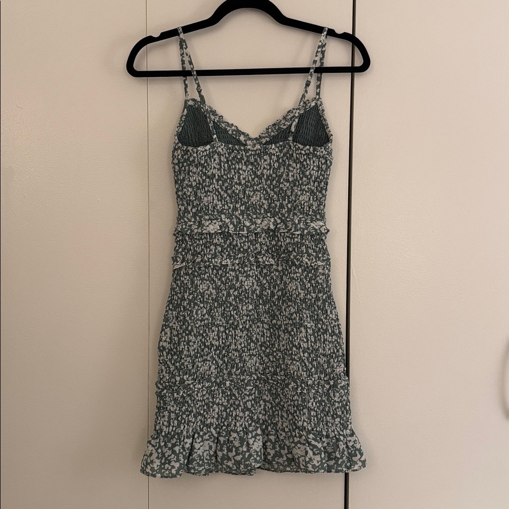 NWOT Abercrombie & Fitch Smocked Mini Dress - Picture 6 of 9